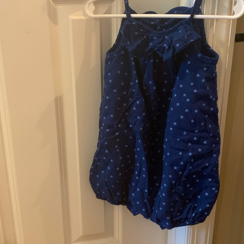 Blue Ralph Lauren Baby Romper